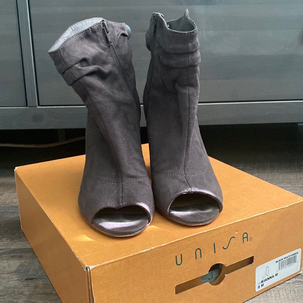 Indigod wedged boot